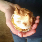 Lemon meringue cupcakes from Mom's kitchen & a bit about insomnia