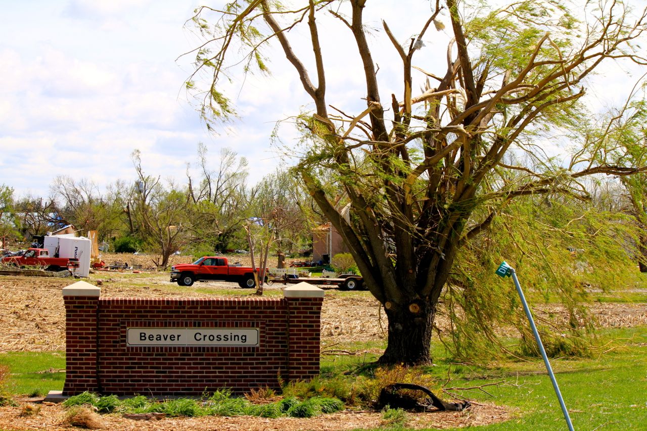 Mother's Day Tornadoes in Beaver Crossing, Nebraska