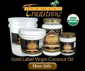 This is a great company to buy your virgin coconut oil from, and new customers can get a free book all about coconut oil!