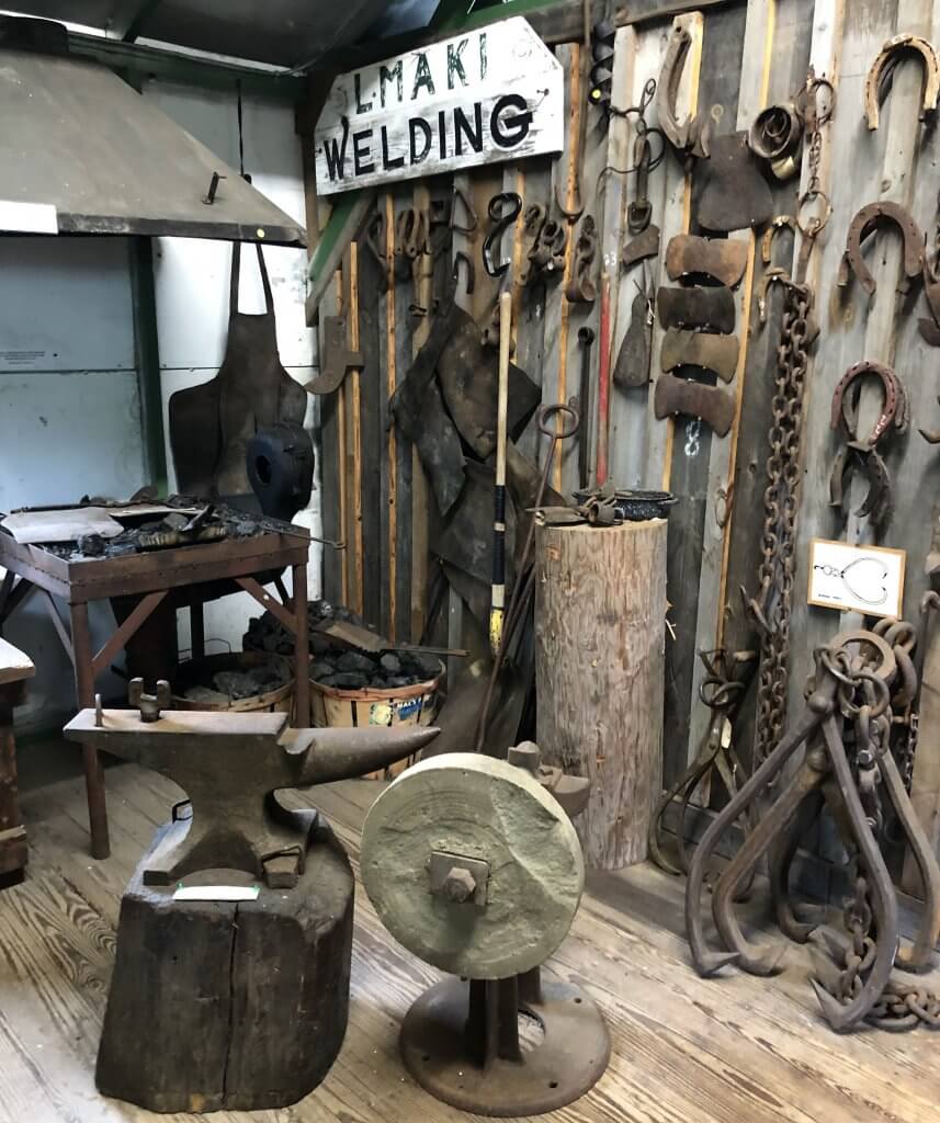 historical blacksmith's shop