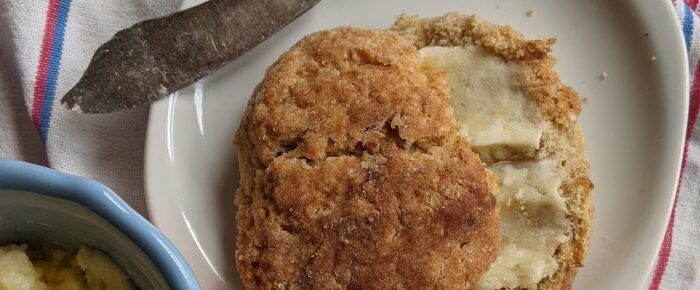Buttermilk Biscuits using cultured buttermilk: “better than cheesecake”?