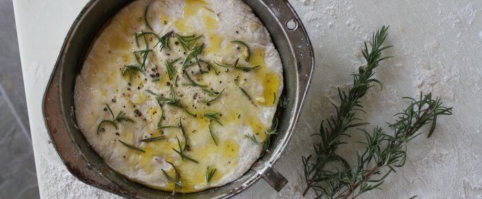 Rosemary & Sea Salt Focaccia bread: good enough to stand in line for