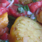 Marinated heirloom tomatoes to make your heart melt
