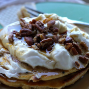Better-than-Village-Inn's Pecan Pancakes: another 5MBM
