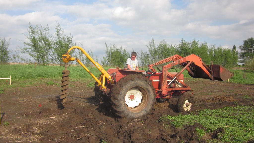 Hoophouse-building