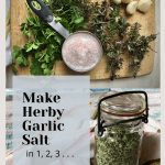 Homemade Herby Garlic Salt: make it in minutes!
