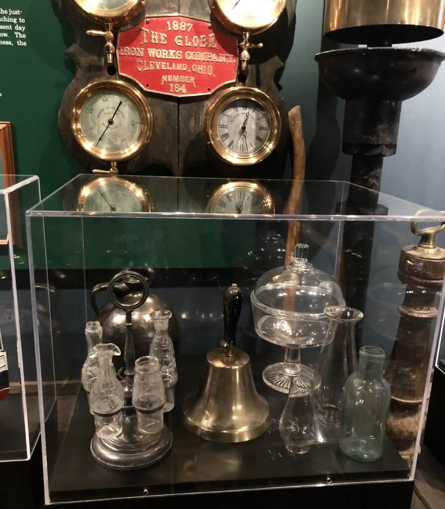 display from Shipwreck museum