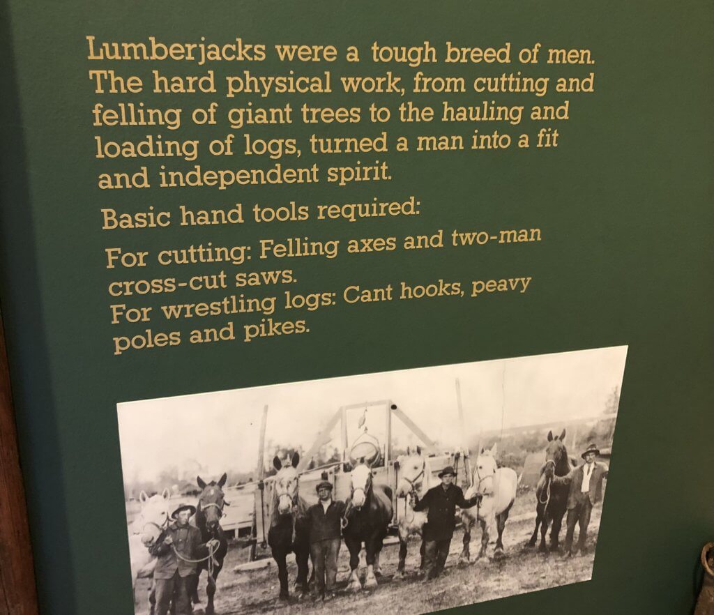 lumberjack museum info