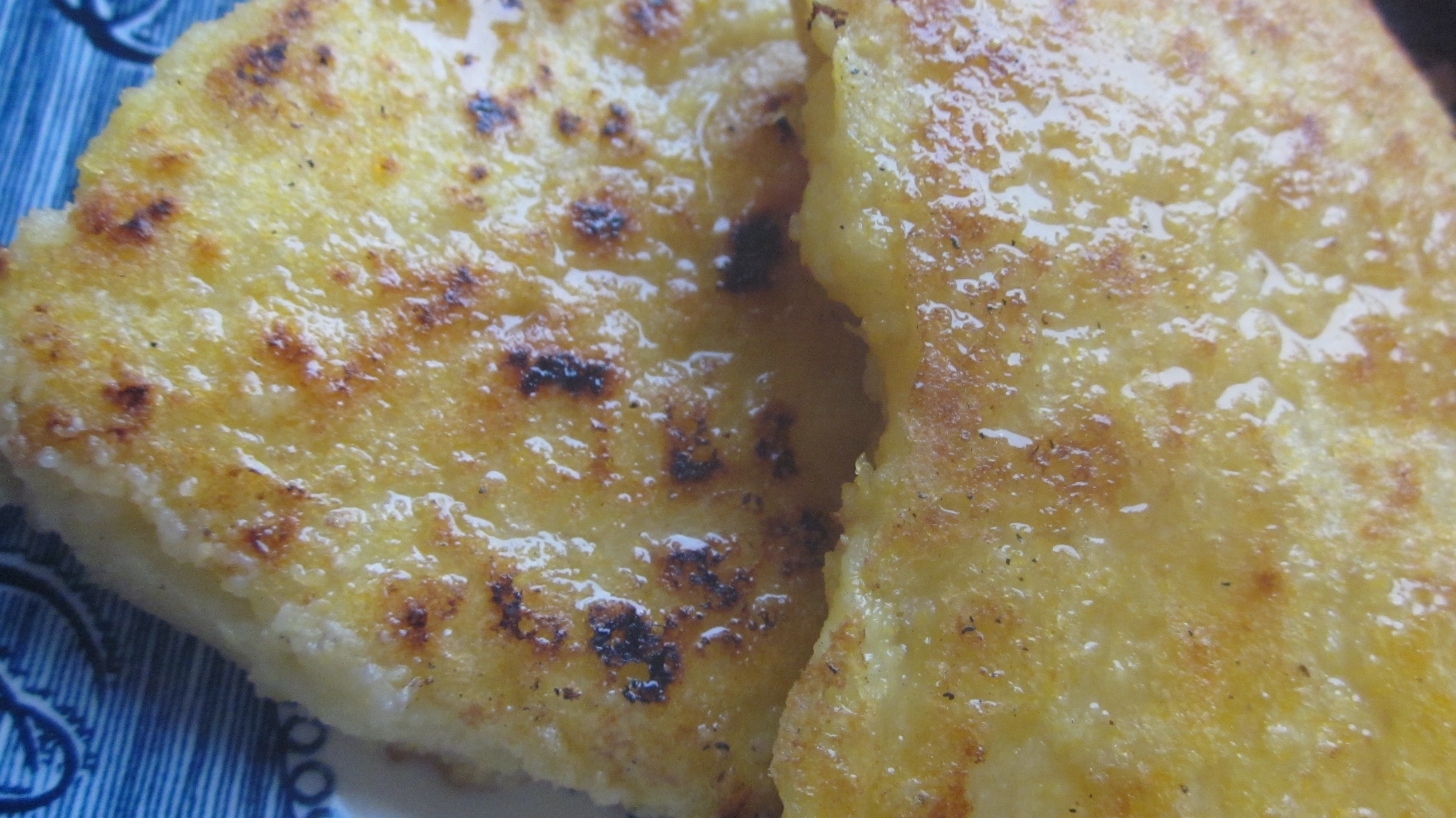 Fried cornmeal mush: peasant food that I love