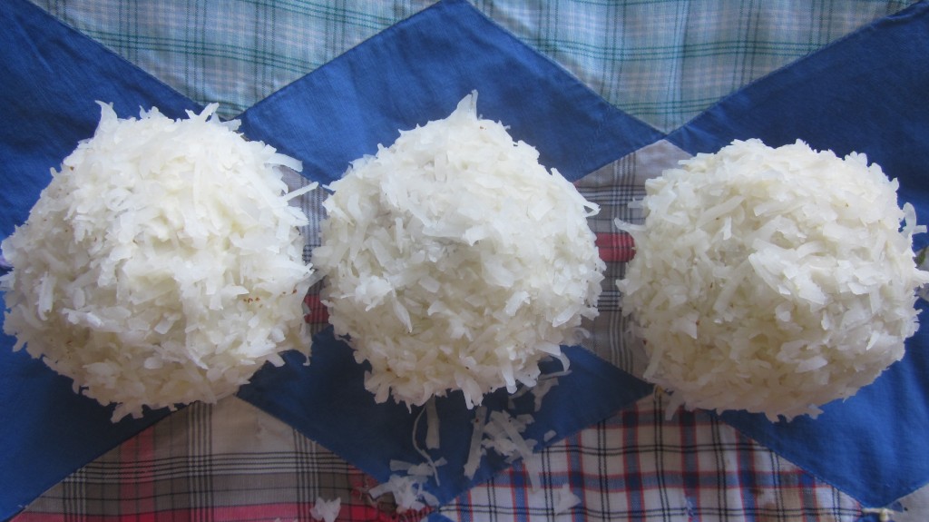 Celebratory Coconut Cupcakes