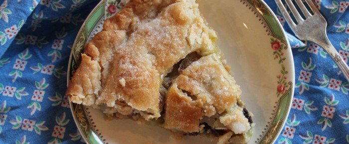 The Treasure we found in the Flair: a better rhubarb pie recipe