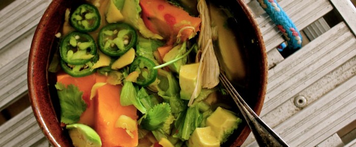 Hot ‘n’ Spicy Chicken & Veg Soup: it’ll cure what ails ya