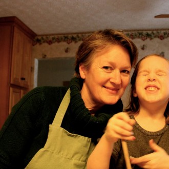 Easy-peasy Stir-‘n’-Pour Bread made by Princess Anee and me